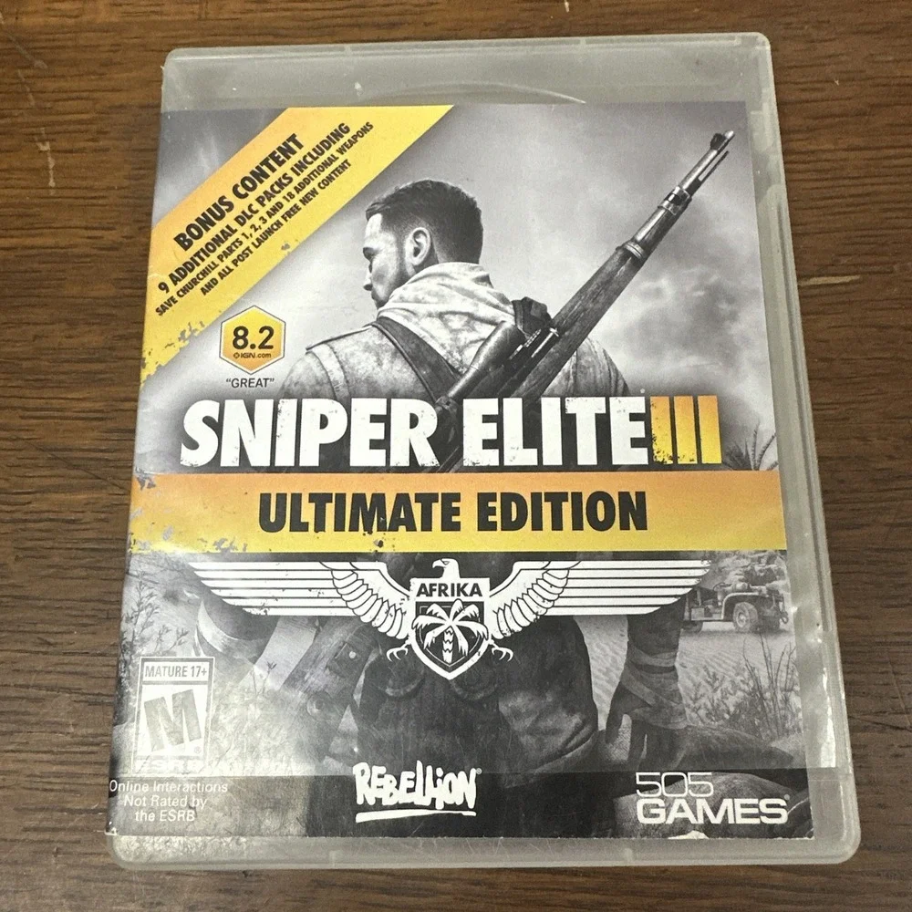 Sniper Elite III -- Ultimate Edition (Microsoft Xbox One, 2015)